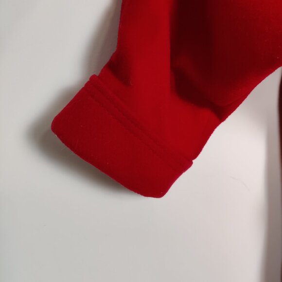 Liptons Women's Blazer Size M Red Wool Cashmere Business Casual Academia Elegant - Picture 5 of 14